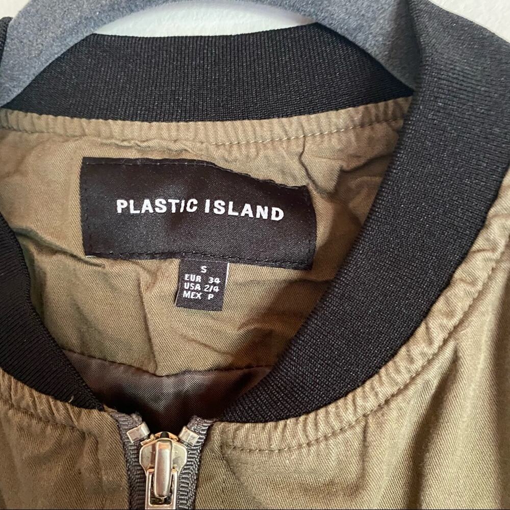 Plastic Island long bomber jacket - Picture 4 of 6